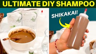 How To Shikakai Powder Shampoo DIY Natural Shampoo For Hair Growth [upl. by Annaeel]