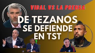 DE TEZANOS SE DEFIENDE EN TST VIDAL VS LA PRENSA Aldo se ofende chile vidal detezanos borghi [upl. by Ivzt]