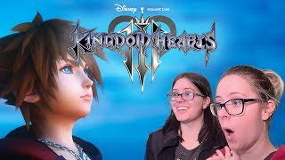 KINGDOM HEARTS III – Opening Movie Trailer – REACTION [upl. by Nylynnej]