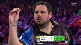 ADRIAN LEWIS NINEDART ATTEMPT 201920 World Darts Championship [upl. by Zimmermann]