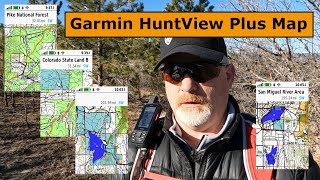 Garmin HuntView Map Review [upl. by Nanji]