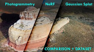 Photogrammetry  NeRF  Gaussian Splatting comparison [upl. by Eelesor]