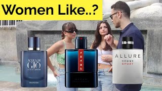 Women like Armani acqua di Gio Profondo Allure Homme Sport Prada luna Rossa Ocean [upl. by Yht]