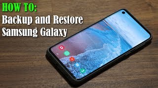 How to Backup and Restore your Samsung Smartphone Contacts Messages Settings etc [upl. by Butler]