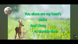 As the deer gospel song Karaoke Cover [upl. by Noteloc]