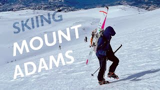 Mt Adams  Skiing from Washingtons 2nd highest peak [upl. by Querida]