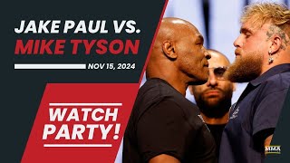 🔴 Jake Paul vs Mike Tyson LIVE STREAM  Watch Party amp Results  MMA Fighting [upl. by Saber954]