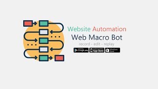 How to play macro  Web Macro Bot  Website Automation [upl. by Yenahs]