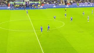 Leicester city vs Millwall 2023  second half Leicester warm and Mavididi focus [upl. by Namus]