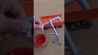 Mini tractor project mini motor water pump science project video [upl. by Attwood]