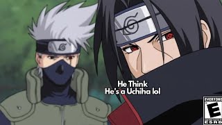 ITACHI had KAKASHI Fighting for his LIFE  Naruto [upl. by Ellynad]