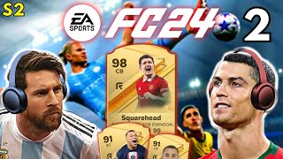 Messi amp Ronaldo PREDICT the EA SPORTS FC 24 PLAYER RATINGS [upl. by Cut306]