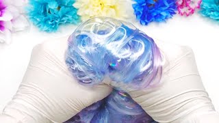 【ASMR】🫧スライムプレス🫧 clear slime crackling sound [upl. by Adieno17]