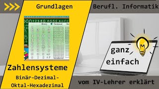 Zahlensysteme umrechnen [upl. by Lebaron]