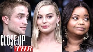 Full LIVE Roundtable Margot Robbie Robert Pattinson Bryan Cranston  Close Up With THR [upl. by Sasha]