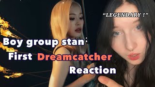 First reaction to Dreamcatcher드림캐쳐 JUSTICE MV [upl. by Jaella]