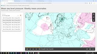 ECMWF 42 Day Forecast Mixed August To End A Mixed Summer [upl. by Otinauj]