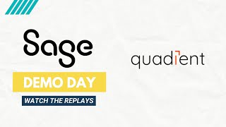 Sage Demo Day  Quadient [upl. by Liv783]