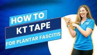 How to KT Tape for Plantar Fascitis [upl. by Spiros]