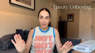 Luxury Unboxing  Louis Vuitton and Hermes [upl. by Spragens]