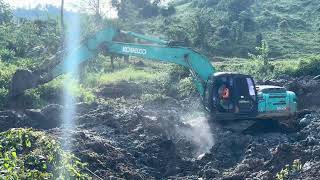 kobelco sk2008 yn12 Digging fish pond ep119 [upl. by Agosto]