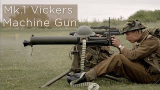 Vickers Machine Gun Demonstration Shoot [upl. by Lina]