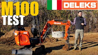 Miniescavatore compatto DELEKS® M100 La RECENSIONE di MattTheFarmerOfficial [upl. by Bundy]