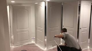 Spraying Multiple Doors [upl. by Struve]