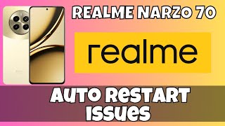 Auto restart problem Realme Narzo 70  How to solve auto restart issues Quick Tutorial [upl. by Ekud]