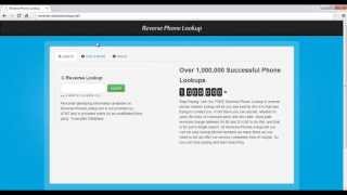 Reverse Phone Lookup With Name Results FREE Work 100 [upl. by Nolra138]
