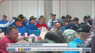 Kern County schools raise funds to send Veterans on the next Honor Flight in April [upl. by Acinoreb]