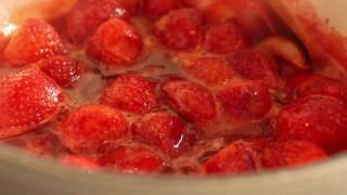 Food Wishes Recipes  Strawberry Sauce Recipe  Fresh Strawberry Sauce  Ice Cream and Cheesecake Sauce [upl. by Shelby]