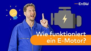 Wie funktionieren Elektromotoren in EAutos  EnBW EWissen [upl. by Krall]