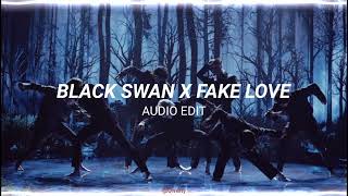 BTS  Black swan X Fake love edit audio [upl. by Madigan]