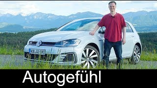 Volkswagen Golf GTE PluginHybrid FULL REVIEW VW Facelfit new neu 2018  Autogefühl [upl. by Uthrop]