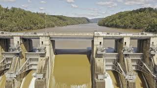 Warragamba Dam spilling  March 2021 [upl. by Dyol]