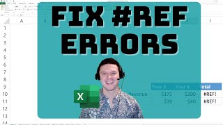 How to fix the REF error in Excel [upl. by Ackerman]