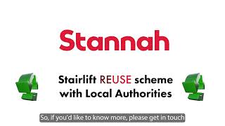 Stannah Re use programme [upl. by Odnumyar]