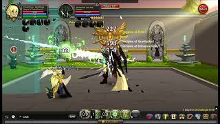 AQW  Training Golem Solo Dragon of Time [upl. by Charteris]