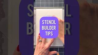 Stencil Builder Basics Must Know Tips to Create Amazing Designs crafts cardmaking [upl. by Delfeena610]