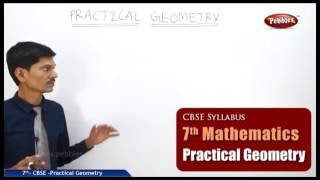 Practical Geometry  Class 7th Mathematics  NCERT  CBSE Syllabus  Live Videos [upl. by Garvey]