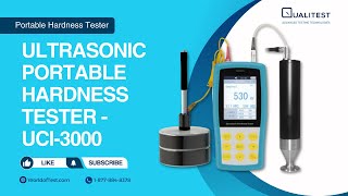 Ultrasonic Portable Hardness Tester  UCI3000 [upl. by Jaclin]