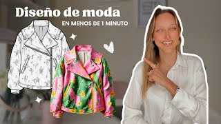 TUS DISEÑOS DE MODA LISTOS EN MENOS DE 1 MINUTO  Emma [upl. by Enimassej]