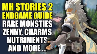 Monster Hunter Stories 2  Endgame Guide  Get Rare Monsties  Get Zenny  Get Nutriments  amp More [upl. by Noivart]