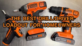 The Best DrillDriver Loadout for Homeowners [upl. by Serge461]