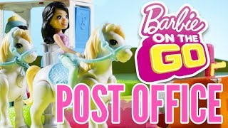 Barbie™ On the Go Post Office Delivers Fun  Barbie [upl. by Banna91]