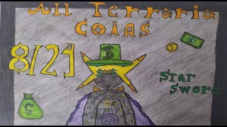 All Coins Obtained All Items Journey 824 Terraria 144 [upl. by Ainoval]