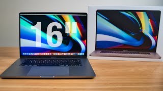 MacBook Pro 16quot Unboxing Benchmarking amp First Impressions [upl. by Maegan]