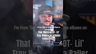 houstonastrostv THATMEXICANOT FREESTYLE OVER LILTROY WANNABEABALLER thatmexicanot rap fyp [upl. by Dyal]