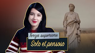 Francesco Petrarca – Solo et pensoso  Analisi e commento ✨ [upl. by Reemas]